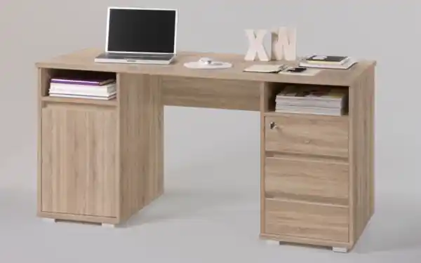 Bild 2 von Schreibtisch Primus 2, Sonoma Eiche Nachbildung