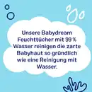 Bild 4 von Babydream Feuchttücher mit 99% Wasser