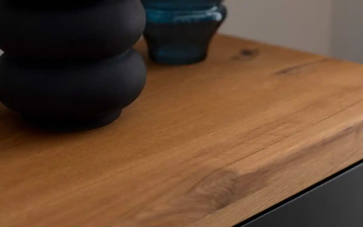 Bild 4 von MCA furniture - Kommode Bogota, Wildeiche/anthrazit, 111 cm