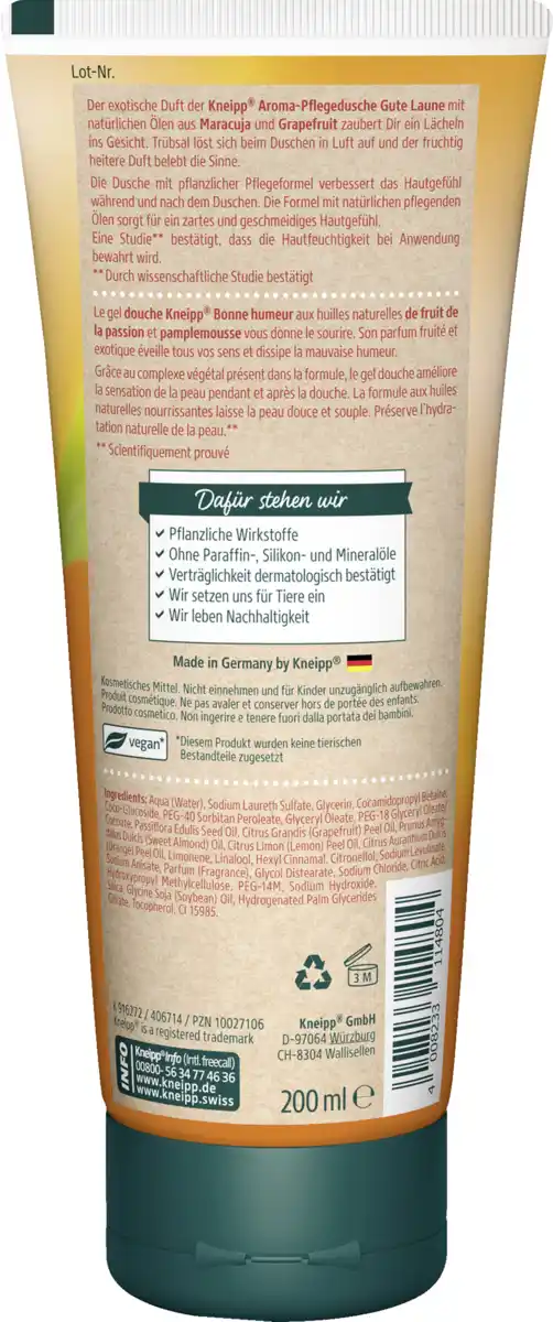 Bild 2 von Kneipp Aroma-Pflegedusche Gute Laune, 200 ml