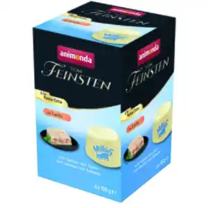 animonda Vom Feinsten Adult à la Panna Cotta Lachs 6x100 g