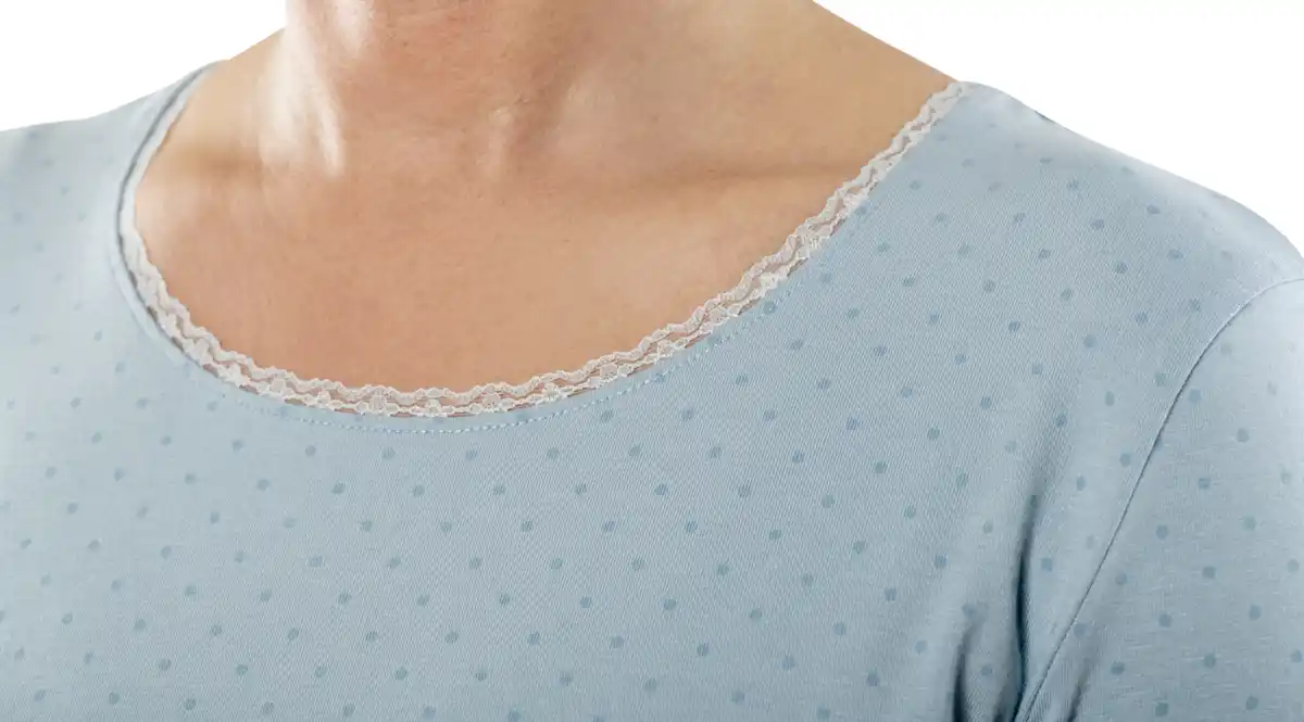 Bild 2 von IDEENWELT Nachthemd, Gr. XL, blau