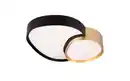 Bild 1 von LED-Deckenleuchte CCT Rise, schwarz/gold, 43,5 cm, inkl. Fernbedienung