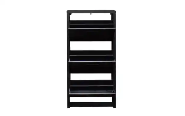 Bild 3 von Schuhkipper Klapp, schwarz, 64 x 129 cm