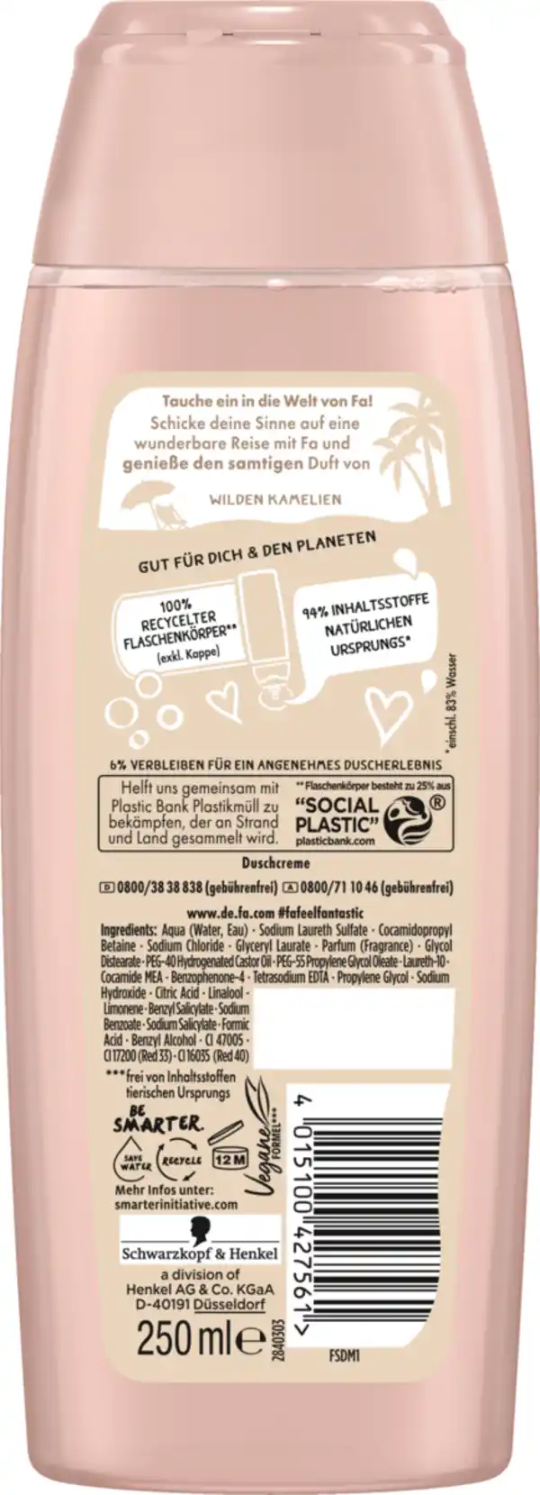 Bild 2 von Fa Pflegende Duschcreme Divine Moments, 250 ml