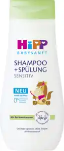 HiPP Babysanft Shampoo + Spülung Sensitiv, 200 ml