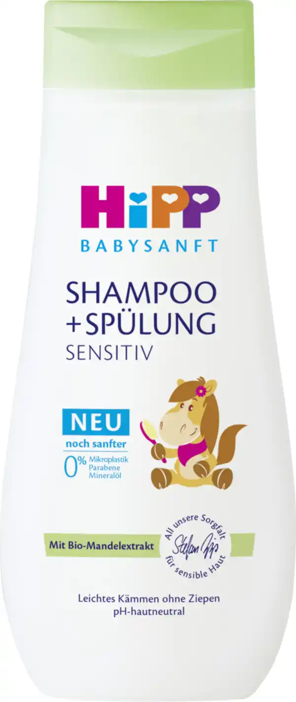 Bild 1 von HiPP Babysanft Shampoo + Spülung Sensitiv, 200 ml