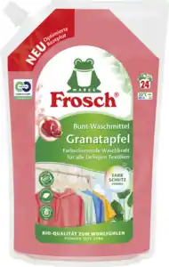 Frosch Colorwaschmittel Flüssig Granatapfel 24WL, 24 WL