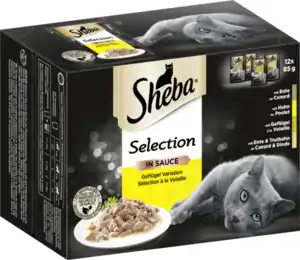 Sheba Selection in Sauce Geflügel Variation Multipack, 1.020 g