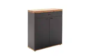 MCA furniture - Kommode Bogota, Wildeiche/anthrazit, 111 cm