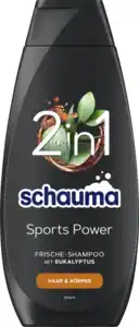 Schauma 2in1 Sports Power Shampoo, 400 ml