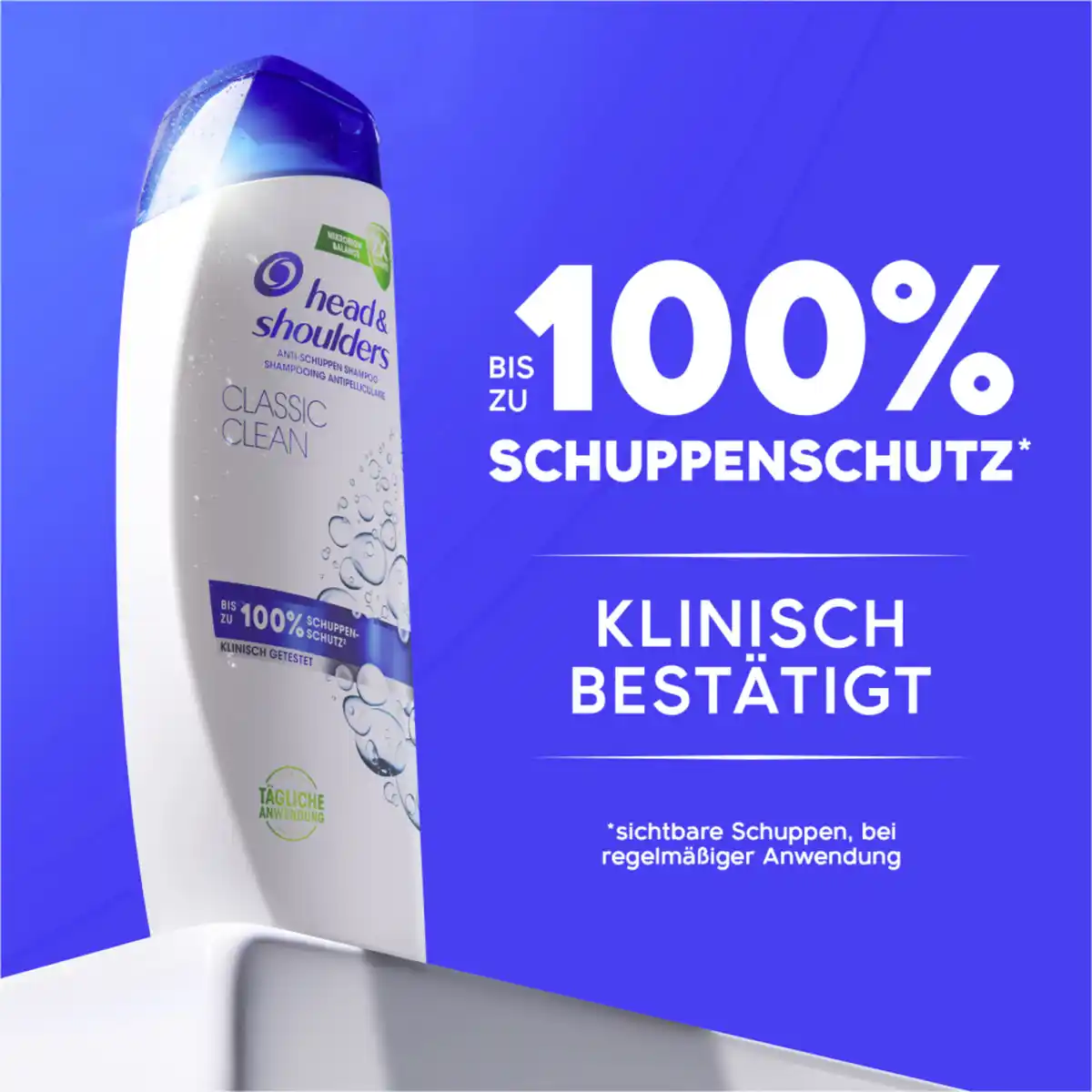 Bild 4 von head & shoulders Anti-Schuppen Shampoo Classic Clean, 300 ml