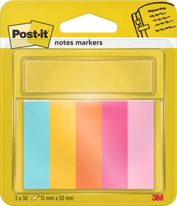 Bild 1 von 3M Post-it Page Marker 5x50 Bl. Beachside