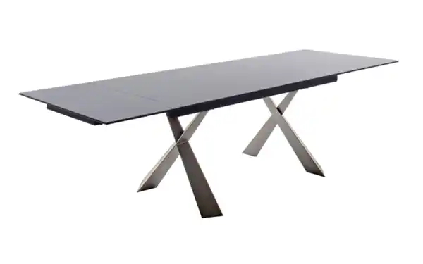 Bild 4 von MCA furniture - Esstisch Badesi, Edelstahl/schwarz