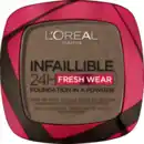 Bild 1 von L’Oréal Paris Infaillible 24H Fresh Wear Make-Up-Puder 390 Ebony, 9 g