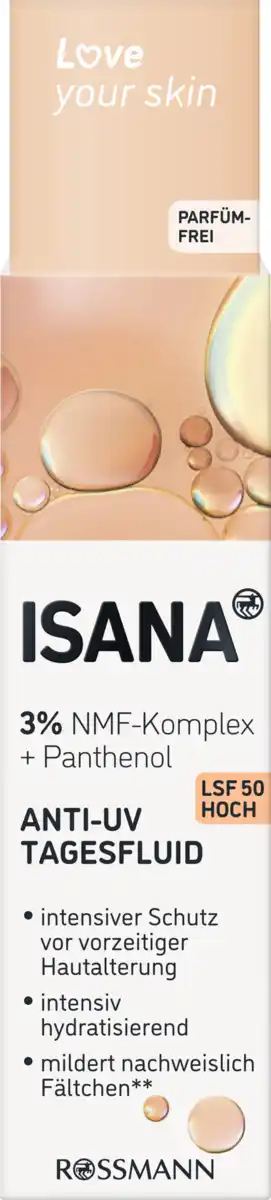 Bild 1 von ISANA Anti-UV Tagesfluid LSF 50, 30 ml