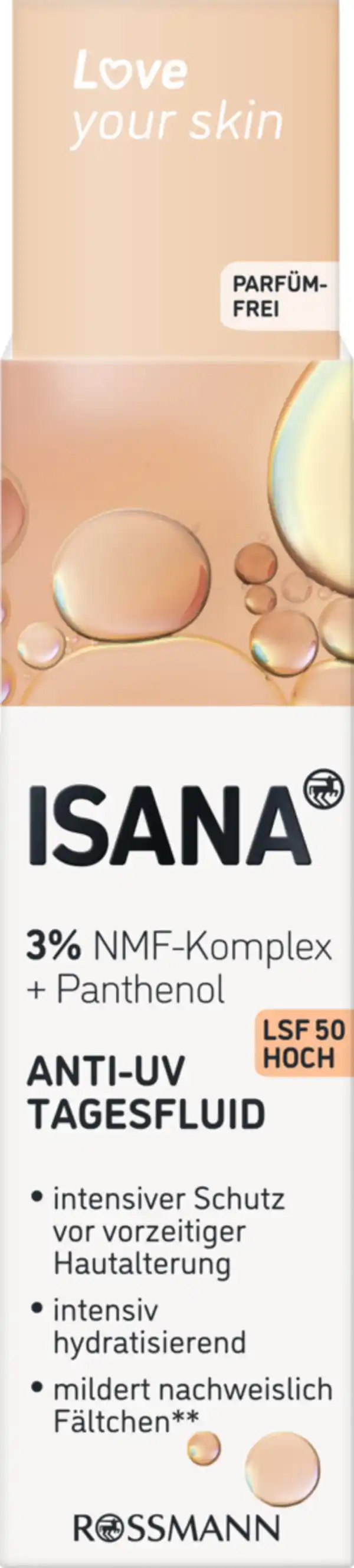 Bild 1 von ISANA Anti-UV Tagesfluid LSF 50, 30 ml