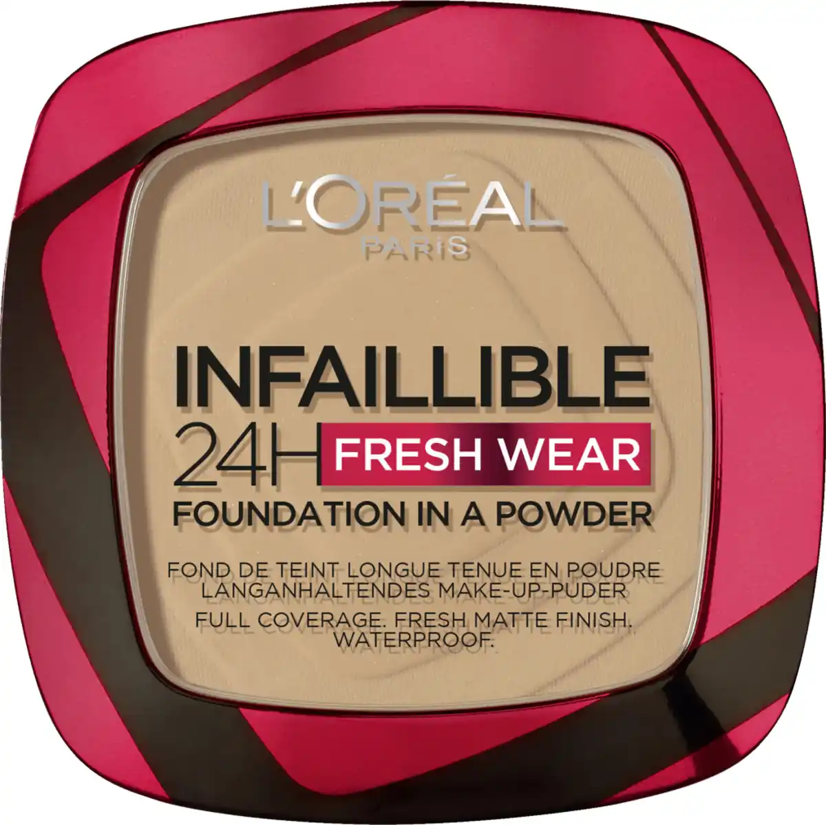 Bild 1 von L’Oréal Paris Infaillible 24H Fresh Wear Make-Up-Puder 300 Amber, 9 g