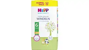 HiPP Babysanft Windeln Extra Large 6 Doppelpack