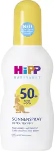 HiPP Babysanft Sonnenspray Ultra Sensitiv LSF 50+, 150 ml