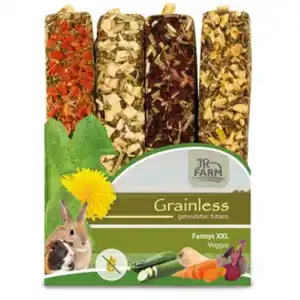 JR Farm Grainless Farmys XXL Veggie 4er-Pack 480 g