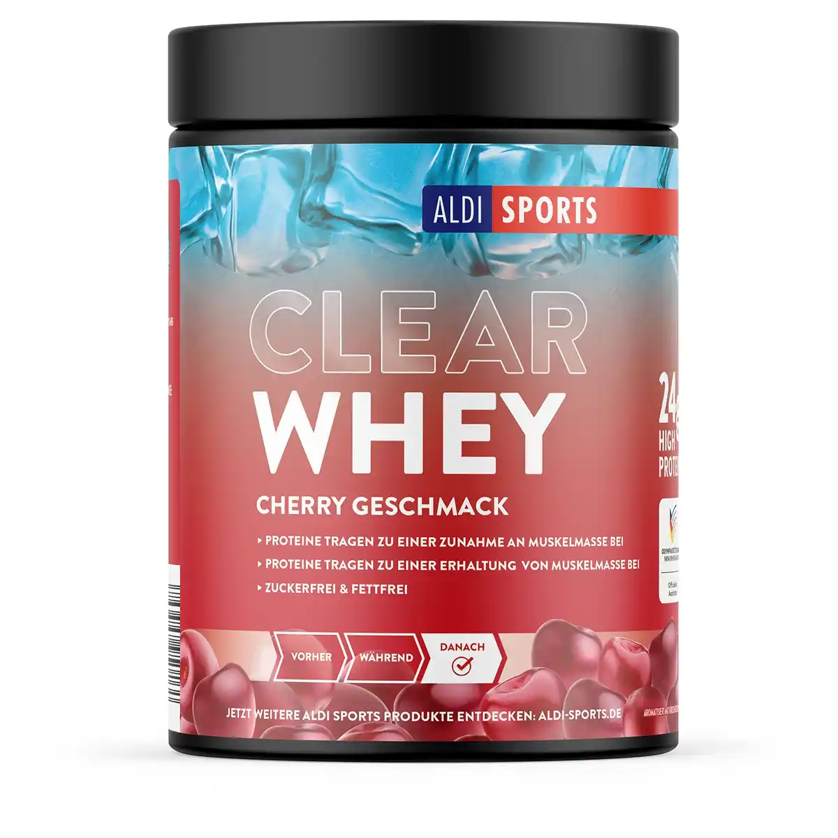 Bild 1 von ALDI SPORTS Clear Whey Pulver 270 g, Cherry