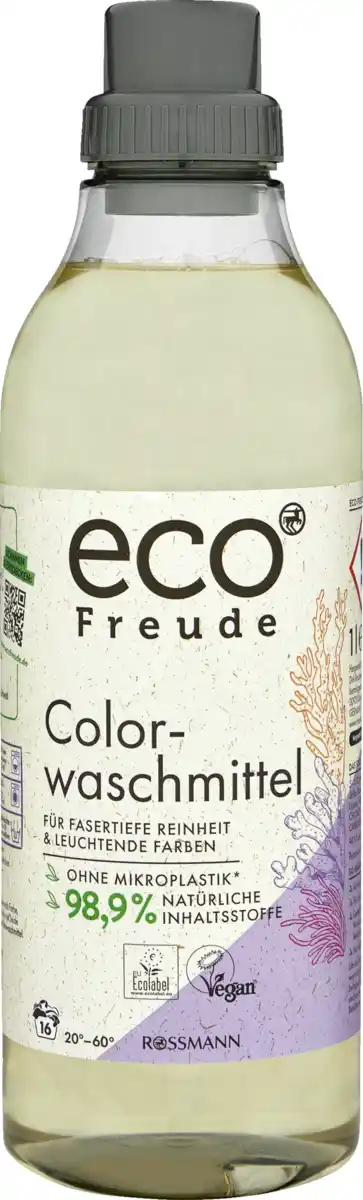 Bild 1 von eco Freude Colorwaschmittel Flüssig 16 WL