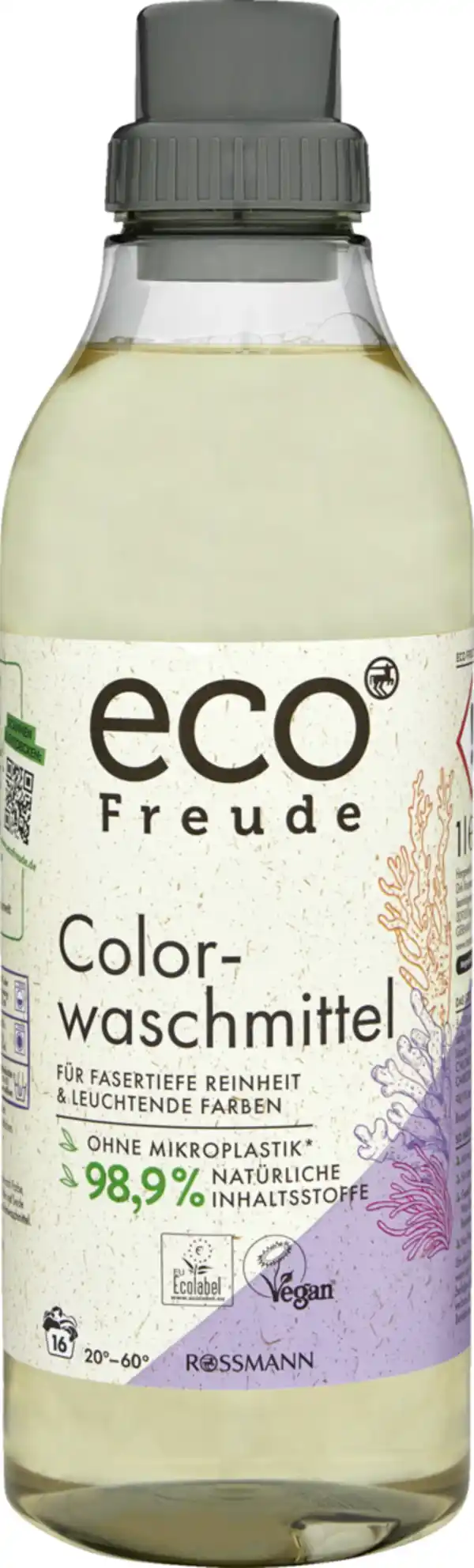 Bild 1 von eco Freude Colorwaschmittel Flüssig 16 WL