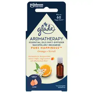 Glade Aromatherapy Essential Oils Duft-Diffuser Nachfüller - Pure Happiness, 17,4 ml