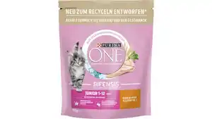 PURINA ONE Junior 1-12 Monate Reich an Huhn