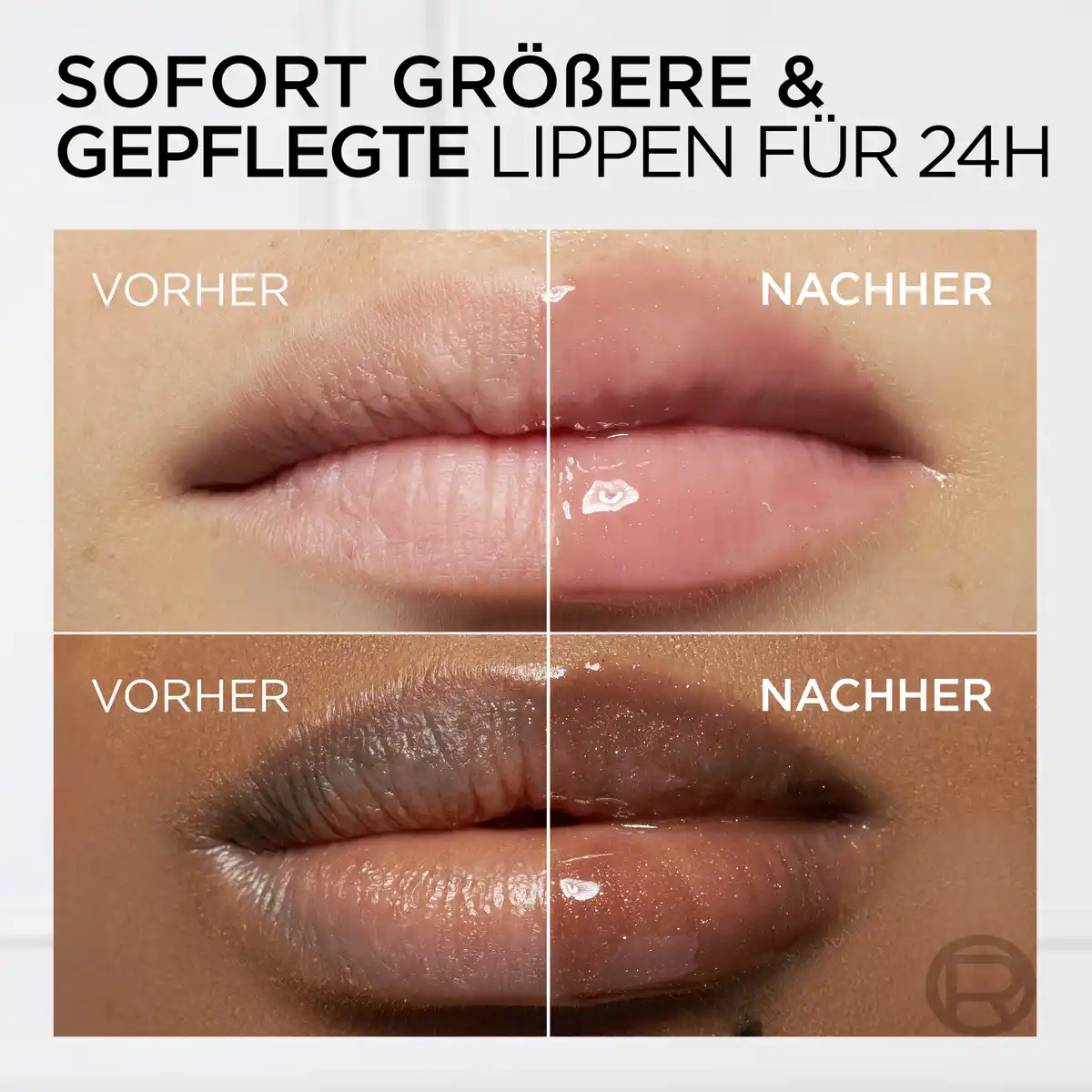 Bild 4 von L’Oréal Paris Plump Ambition Hyaluron Lip Oil 390 Cherry Cherie, 5 ml