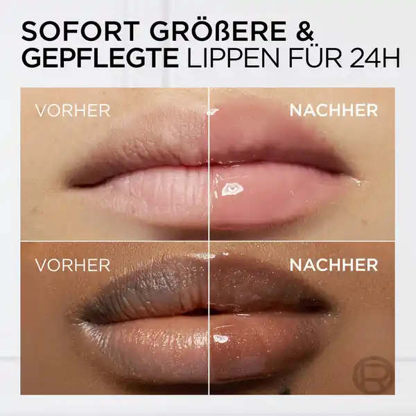 Bild 4 von L’Oréal Paris Plump Ambition Hyaluron Lip Oil 390 Cherry Cherie, 5 ml