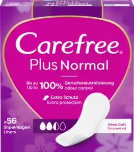 Carefree Slipeinlagen Plus Normal