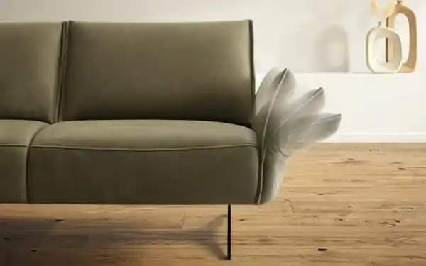 Bild 3 von KOINOR - Leder Wohnlandschaft Vineto, grün, inkl. Funktionen