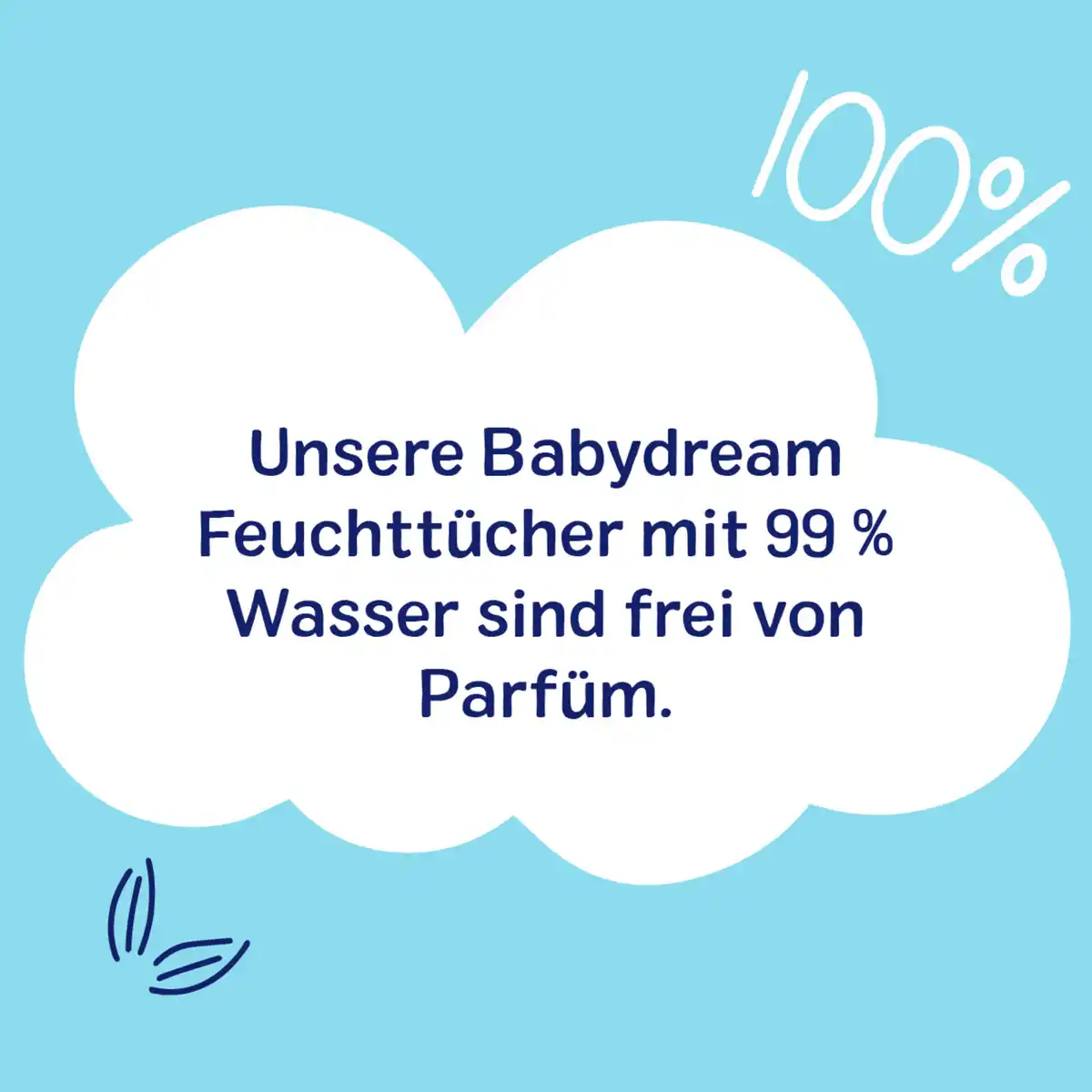 Bild 4 von Babydream Feuchttücher mit 99 % Wasser