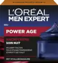 Bild 2 von L’Oréal Paris men expert Nachtcreme Power Age Anti-Aging mit Hyaluronsäure, 50 ml