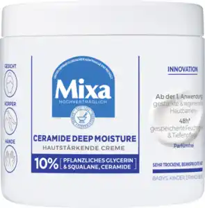 Mixa Pflegecreme Ceramide Sehr Trockene & Beanspruchte Haut, 400 ml