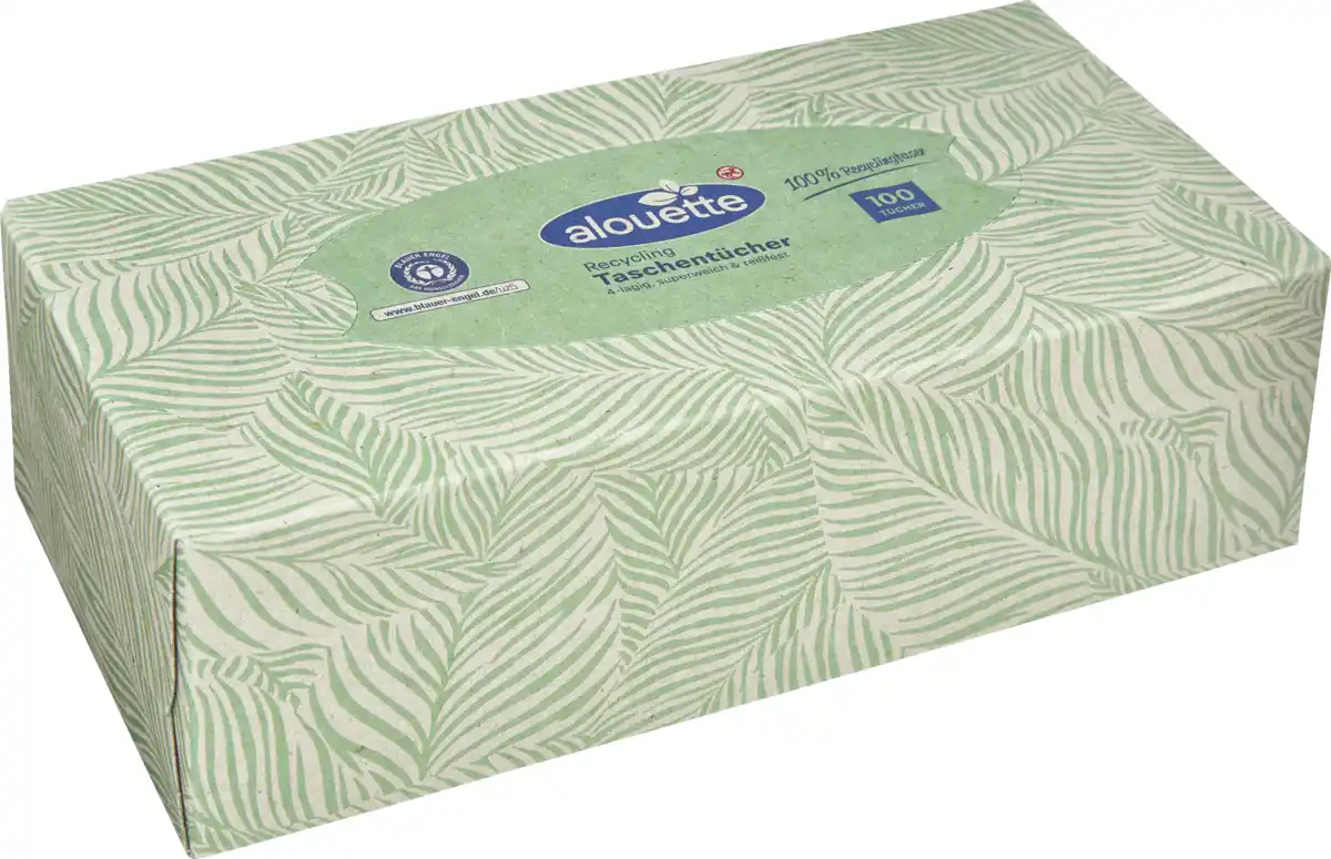 Bild 2 von alouette Recycling Taschentücher