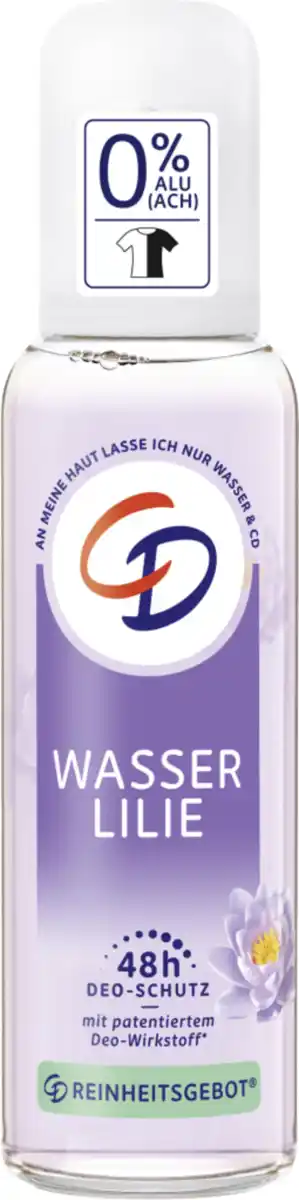 Bild 1 von CD 48h Deodorant Zerstäuber Wasserlilie, 75 ml