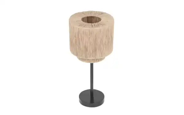 Bild 2 von Tischleuchte Smilla, Jute/schwarz
