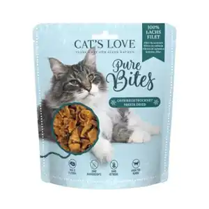 CAT'S LOVE Pure Bites Lachsfilet 50 g