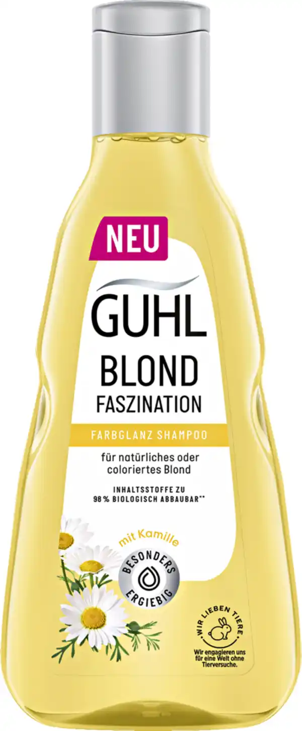 Bild 1 von Guhl Blond Faszination Farbglanz Shampoo, 250 ml