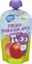 Bild 1 von GENUSS PLUS KIDS Bio Fruchtpüree Pfirsich-Maracuja-Apfel, 100 g