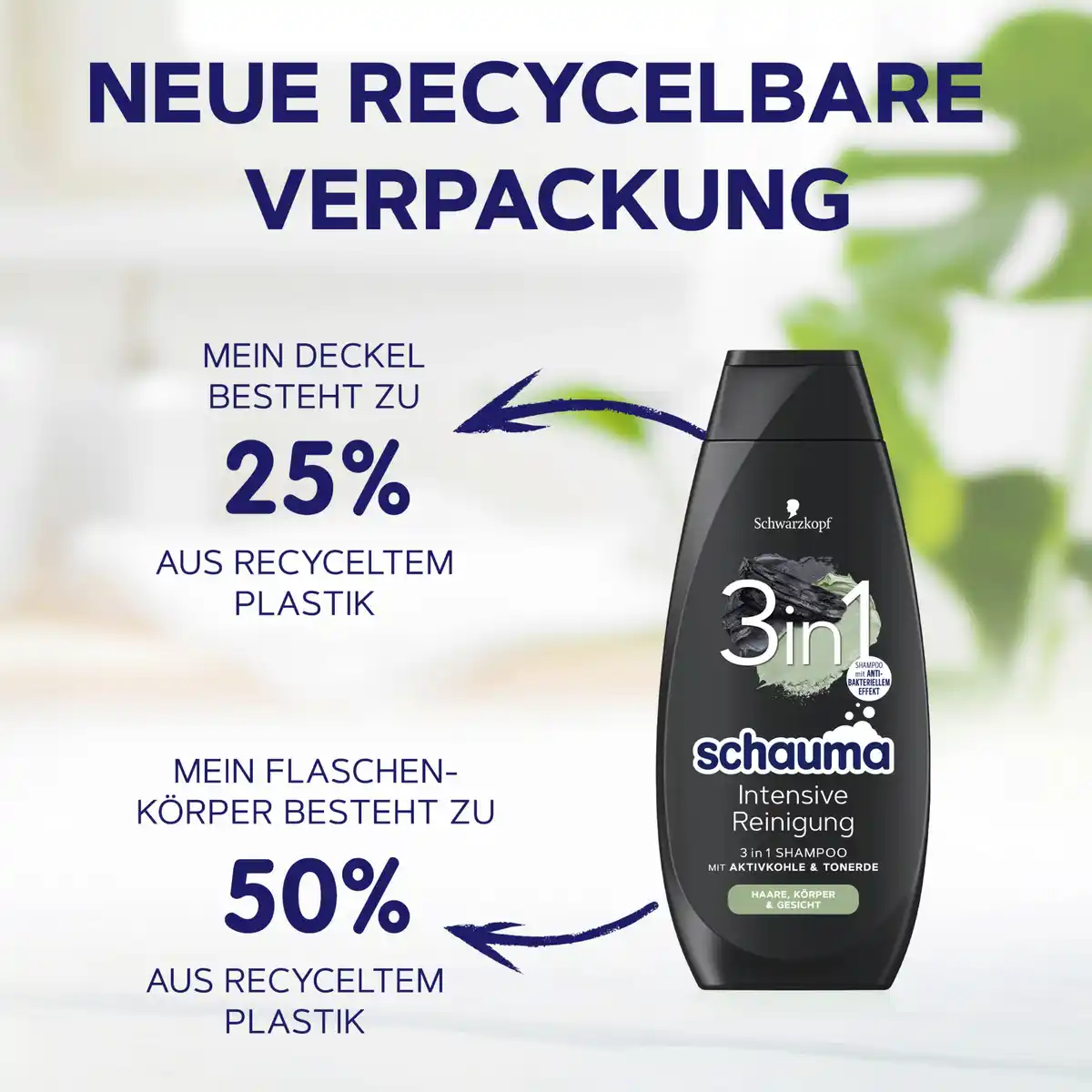 Bild 4 von Schauma 3in1 Intensive Reinigung Shampoo, 400 ml