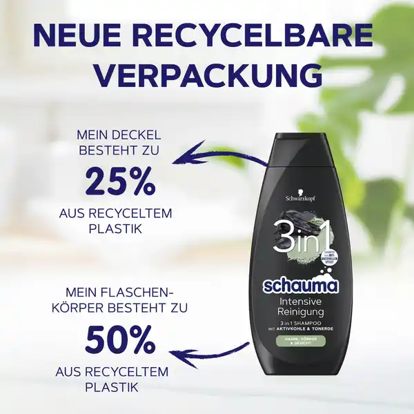 Bild 4 von Schauma 3in1 Intensive Reinigung Shampoo, 400 ml