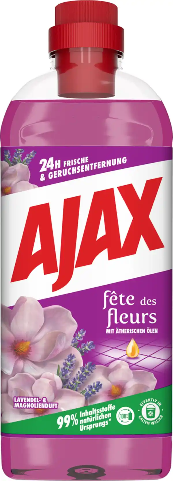 Bild 1 von Ajax Allzweckreiniger Lavendel & Magnolie, 1 L