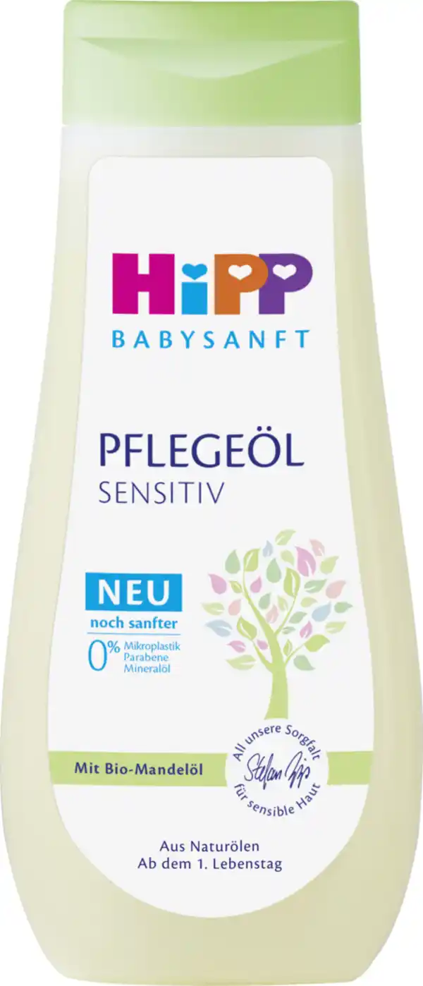 Bild 1 von HiPP Babysanft Pflegeöl, 200 ml