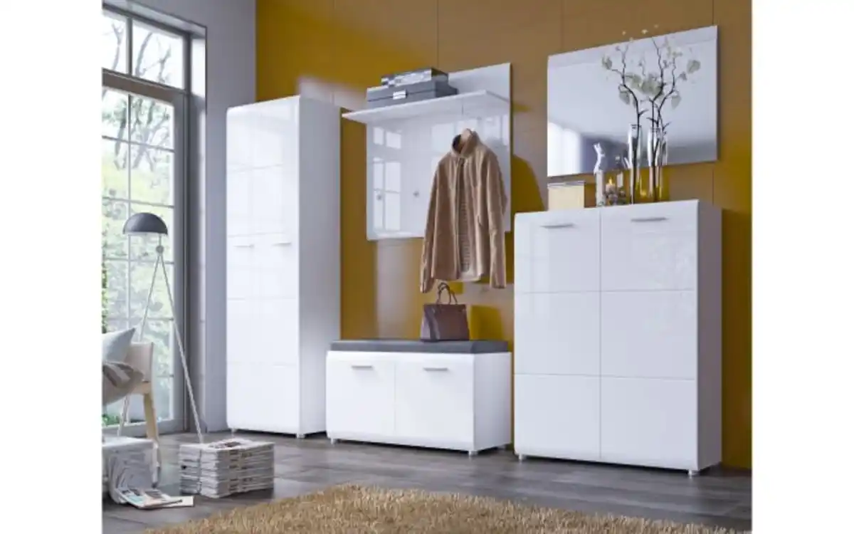 Bild 3 von Wojcik Meble Sp. z.o.o - Garderobenschrank Merano, weiß