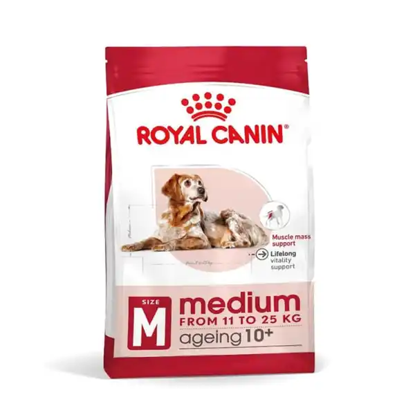 Bild 1 von ROYAL CANIN MEDIUM Ageing 10+ Trockenfutter für ältere mittelgroße Hunde 2x15kg