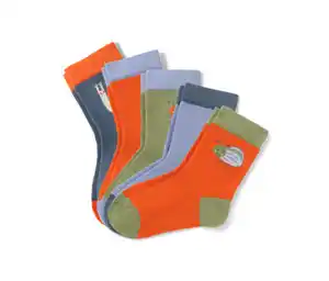 5 Paar Kinder-Socken, Tiere